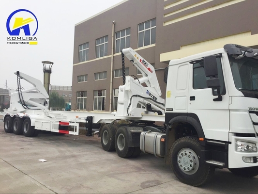 Slide Hydraulic 2*20FT 40FT Skeleton Container Side Loader Lifter für Containerladen