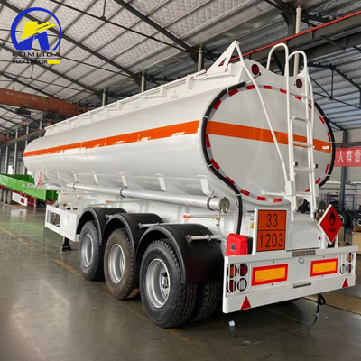 3 Achsen 40000L/42000L/45000L/48000L/50000L Aluminium Stahl Tanker Anhänger Tank Lkw Anhänger für mechanische Aufhängung und 6 M pro Entladeschlauch