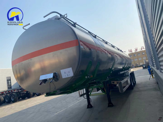 36000L/42000L/43000L Pneumatischer Handrail-Tank/Tanker-Semi-Anhänger für den Öl-/Kraftstofftransport