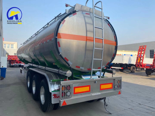 36000L/42000L/43000L Pneumatischer Handrail-Tank/Tanker-Semi-Anhänger für den Öl-/Kraftstofftransport