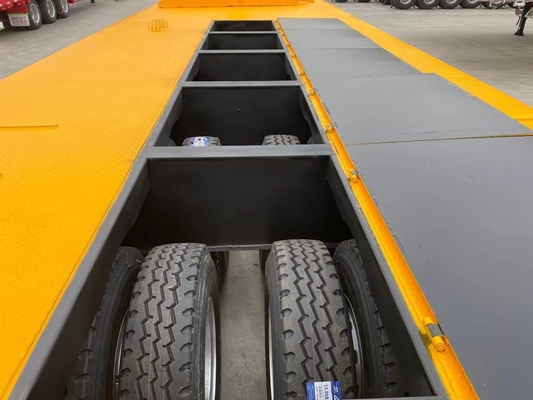 Sonderbau 3 Achse 4 Achse Gänsehals Schwerlast 5 100 Tonnen Lowbed Lowboy Low Loader Anhänger