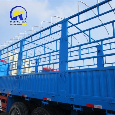 3 Achsen Flachbett-Fahrzeug-Pfahl Semi-Lkw-Anhänger kundenspezifische Anforderung 315/80r22.5.12r22.5