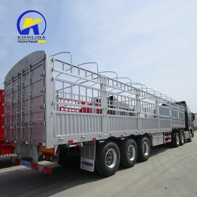 3 Achsen 4 Achsen 40FT 40 50 70 Tonnen Ladung Lieferzaun Box Anhänger mit Wabco-Ventil