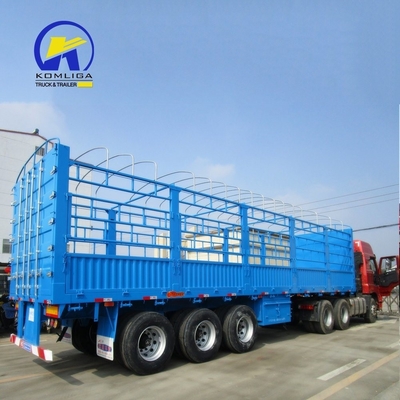 3 Achsen 4 Achsen 40FT 40 50 70 Tonnen Ladung Lieferzaun Box Anhänger mit Wabco-Ventil