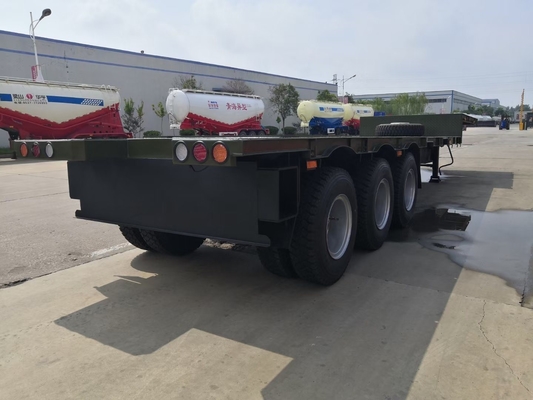 3 Achsen-Selbstbehälter mit 9000X3000X1350mm Arbeitsdeck und Rampen-Selbstbehälter