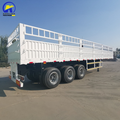 High Side Fence Semi-Truck Anhänger in Ordnung mit Wabco-Ventil und 7000-8000mm Radstütze