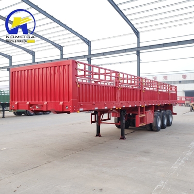 Semi-Lkw-Anhänger mit 7000-8000 mm Radstütze und mechanischer Aufhängung