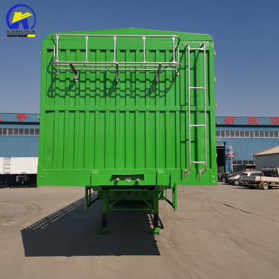 HGH 3 Achsen Semi-Anhänger für Seitenwand-Frachtfach ECE-Zertifizierung 13000x2500x3900mm