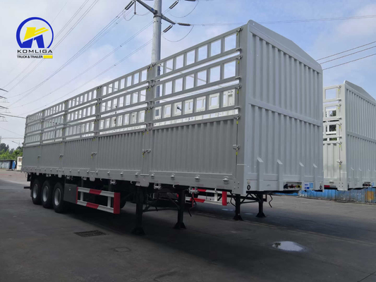 Mechanische Aufhängung 3 Achsen 40FT Container Seitenwand Semi-Anhänger für innerhalb Ihrer Bedürfnisse
