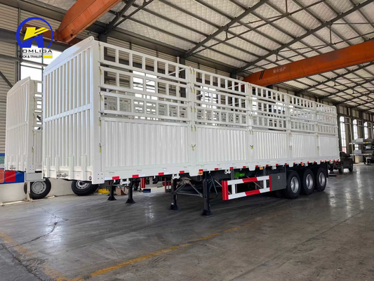 Mechanische Aufhängung 3 Achsen 40FT Container Seitenwand Semi-Anhänger für innerhalb Ihrer Bedürfnisse