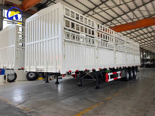 Mechanische Aufhängung 3 Achsen 40FT Container Seitenwand Semi-Anhänger für innerhalb Ihrer Bedürfnisse
