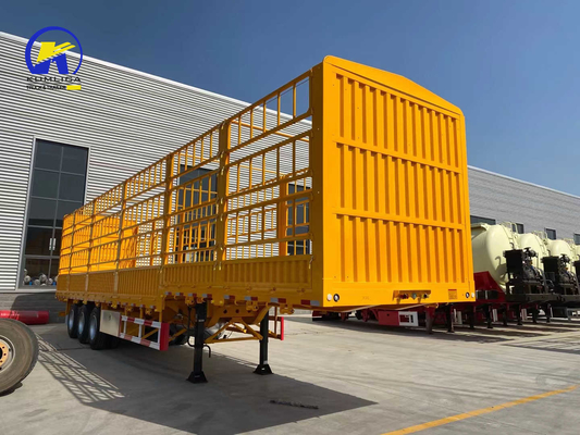 3achsige 40ft Container Seitenwand Semi-Anhänger Lkw mit Hauptstrahl Q345b Stahl im besten Fall