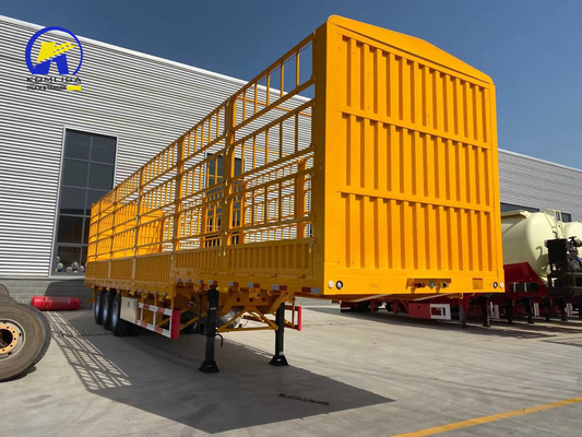 3achsige 40ft Container Seitenwand Semi-Anhänger Lkw mit Hauptstrahl Q345b Stahl im besten Fall