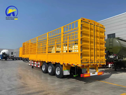 3achsige 40ft Container Seitenwand Semi-Anhänger Lkw mit Hauptstrahl Q345b Stahl im besten Fall