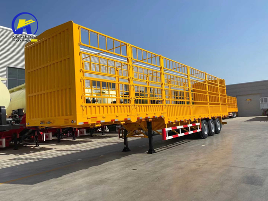 3achsige 40ft Container Seitenwand Semi-Anhänger Lkw mit Hauptstrahl Q345b Stahl im besten Fall