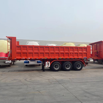 3 Achsen, U-Form, 30 Tonnen, 35 Kubikmeter, Kohle-Dump Trailer mit Werkzeugkasten, ein Stück