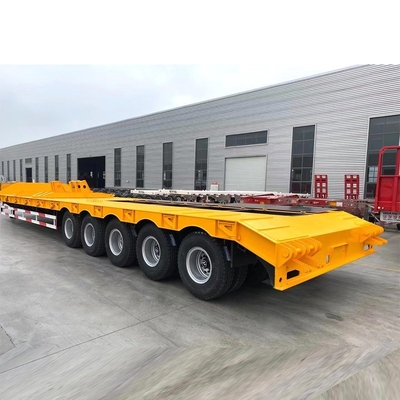 LED-Licht 3 Achse Gänsehals Lowbed Semi-Trailer mit Ramp Customized Anforderung Anpassung
