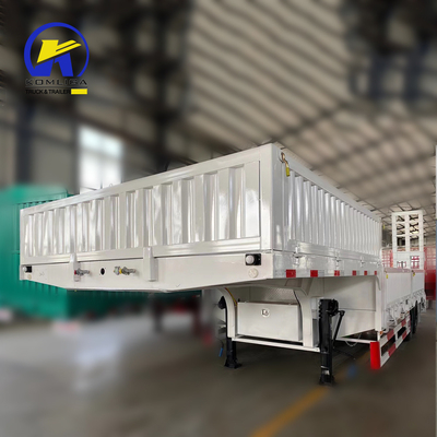 LED-Licht 3 Achse Gänsehals Lowbed Semi-Trailer mit Ramp Customized Anforderung Anpassung