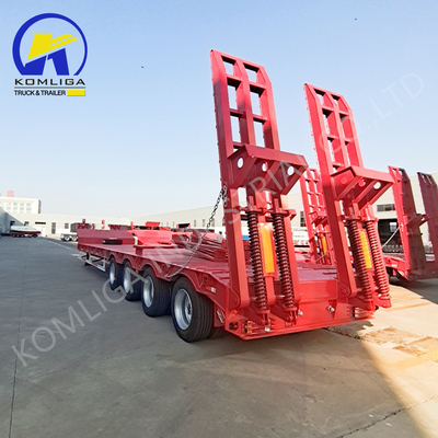 Best Popular Multi Axle 150t 200t 250t Lowbed Transport Semi Trailer angepasste Anforderung