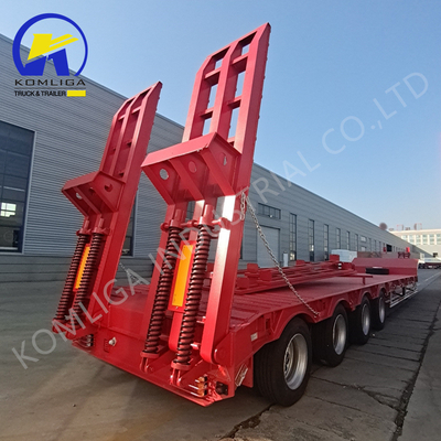Best Popular Multi Axle 150t 200t 250t Lowbed Transport Semi Trailer angepasste Anforderung