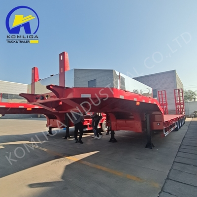 Best Popular Multi Axle 150t 200t 250t Lowbed Transport Semi Trailer angepasste Anforderung