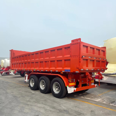 Gebrauchtes hydraulisches Traktor mit 30 Tonnen Schleudertrailer mit ABS-Anti-Block-Bremssystem