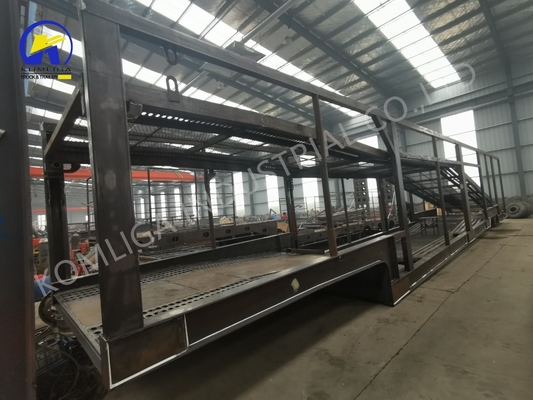 2/3 Achsen Transport-Traktor Schleppmaschine Doppeldeck Hydraulisches Heben SUV Fahrzeugträger Lkw Anhänger
