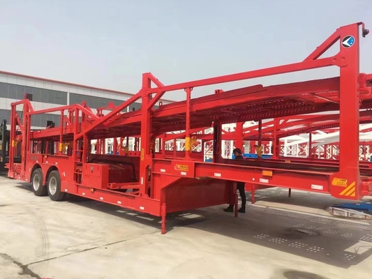 Zentralasiatischer Semi-Anhänger Schwerlastwagenträger mit ABS-Anti-Block-Bremssystem