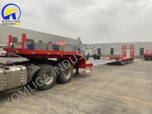 Jost 2,0/3,5 Zoll King Pin Multi Axles 60/80/100 Tonnen Tiefbett-Semi-Anhänger für Russland