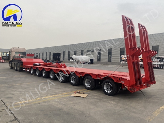 Jost 2,0/3,5 Zoll King Pin Multi Axles 60/80/100 Tonnen Tiefbett-Semi-Anhänger für Russland