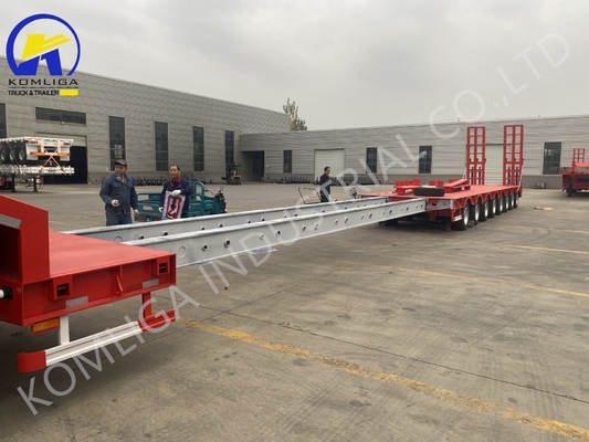 Jost 2,0/3,5 Zoll King Pin Multi Axles 60/80/100 Tonnen Tiefbett-Semi-Anhänger für Russland