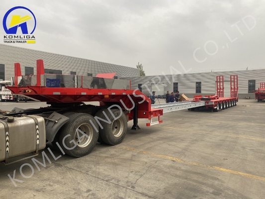 Jost 2,0/3,5 Zoll King Pin Multi Axles 60/80/100 Tonnen Tiefbett-Semi-Anhänger für Russland