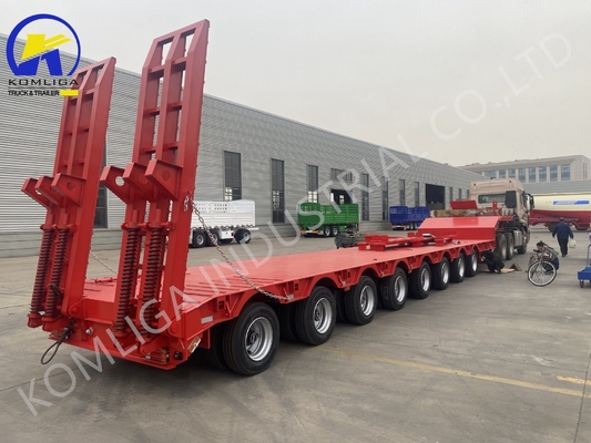 Jost 2,0/3,5 Zoll King Pin Multi Axles 60/80/100 Tonnen Tiefbett-Semi-Anhänger für Russland