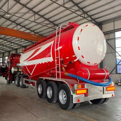 35cbm 38cbm Trockenergie Transport Bulker Silo Bulk Zement Halbanhänger und Anpassung