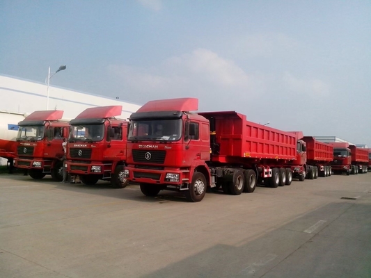 60/70/80 Tonnen Aluminium-Tipper-Anhänger Tandem mit Felge 9.00-22.5/8.00-20/8.5-20China