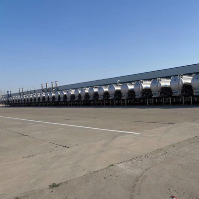 Mechanische Aufhängung Bulk Cement Tank Anhänger mit Wabco Re6 Relaisventil und Fuwa Achse