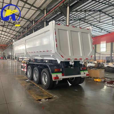 Vollständige Ausrüstung für Hyva Hydraulic Lifting C Sinotruk 3/4 Achs Dump Trailer für den Güterverkehr