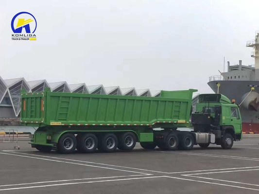 3/4-Achsen-Tipper-Hinterbehälter mit Schwerlastklasse und GCC-Zertifizierung