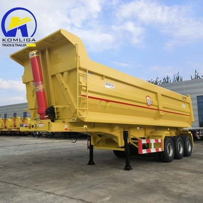 Technische Ersatzteile zur Unterstützung eines schweren Dump-Semi-Trailers mit einer Tragfähigkeit von 50 Tonnen