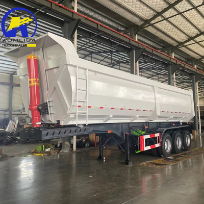 Technische Ersatzteile zur Unterstützung eines schweren Dump-Semi-Trailers mit einer Tragfähigkeit von 50 Tonnen