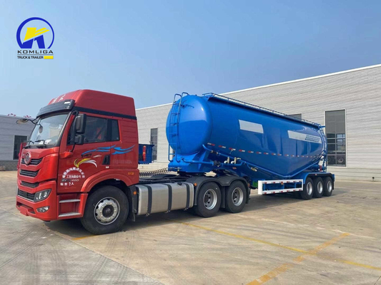 Flachbett 3 Achsen 28cbm 40 Tonnen Massenzement Tank Tanker Anhänger mit Wabco Re6 Relaisventil