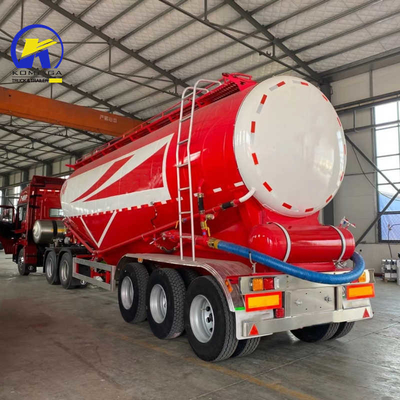 3 Achsen 45cbm 45000l Bulk Pulver Zement Tank Lastwagen Halbanhänger mit hoher Kapazität