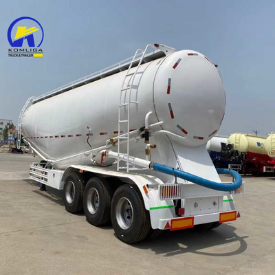3 Achsen 50 t 40 cbm Silo Trockener Zementpulver Tanker Halbanhänger nach Russland/Kasachstan