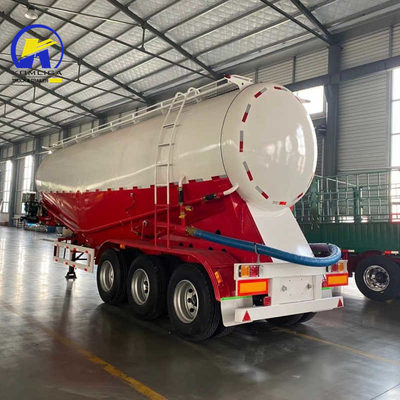 Standard-Sicherheitsschutz 2/3 Achsen 50 Tonnen Gooseneck Schüttbeton Trockenpulverbehälter Anhänger