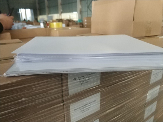 210x297x0.3 Tintenstrahldruck PVC-Blatt für Plastikkarten